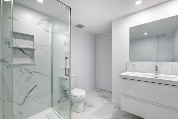 Basement Bathroom Installation in Bend